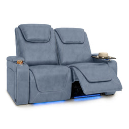 Pantheon Italian Leather Big & Tall Home Theater Seating