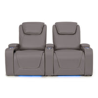 Pantheon Italian Leather Big & Tall Home Theater Seating