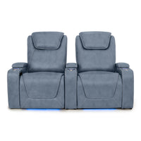 Pantheon Italian Leather Big & Tall Home Theater Seating