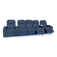 Paladin Italian Leather Heat & Massage Home Theater Seating