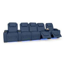 Paladin Italian Leather Heat & Massage Home Theater Seating