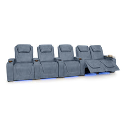 Paladin Italian Leather Heat & Massage Home Theater Seating