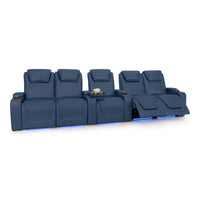Paladin Italian Leather Heat & Massage Home Theater Seating