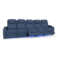 Paladin Italian Leather Heat & Massage Home Theater Seating