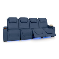 Paladin Italian Leather Heat & Massage Home Theater Seating
