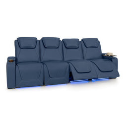 Paladin Italian Leather Heat & Massage Home Theater Seating