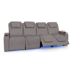 Paladin Italian Leather Heat & Massage Home Theater Seating