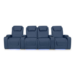Paladin Italian Leather Heat & Massage Home Theater Seating