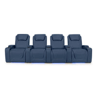 Paladin Italian Leather Heat & Massage Home Theater Seating