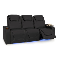 Paladin Italian Leather Heat & Massage Home Theater Seating