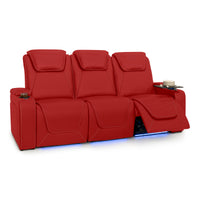 Paladin Italian Leather Heat & Massage Home Theater Seating