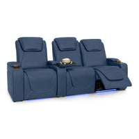 Paladin Italian Leather Heat & Massage Home Theater Seating