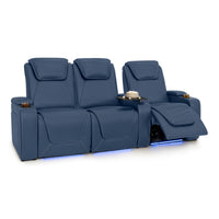 Paladin Italian Leather Heat & Massage Home Theater Seating