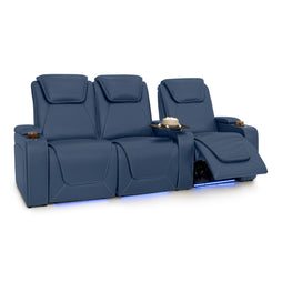Paladin Italian Leather Heat & Massage Home Theater Seating