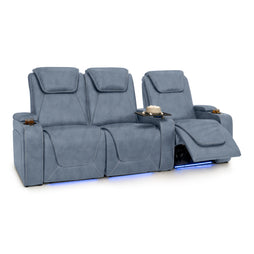Paladin Italian Leather Heat & Massage Home Theater Seating