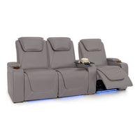 Paladin Italian Leather Heat & Massage Home Theater Seating