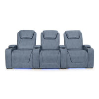 Paladin Italian Leather Heat & Massage Home Theater Seating