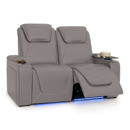 Paladin Italian Leather Heat & Massage Home Theater Seating