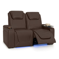 Paladin Italian Leather Heat & Massage Home Theater Seating