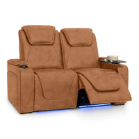 Paladin Italian Leather Heat & Massage Home Theater Seating
