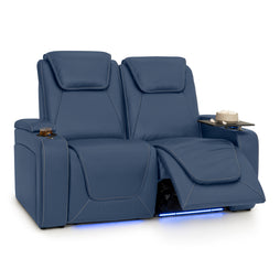 Paladin Italian Leather Heat & Massage Home Theater Seating