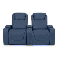 Paladin Italian Leather Heat & Massage Home Theater Seating