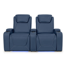 Paladin Italian Leather Heat & Massage Home Theater Seating