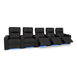 Dynasty Leather Gel Home Theater Seating