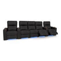Dynasty Leather Gel Home Theater Seating