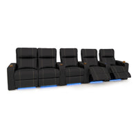 Dynasty Leather Gel Home Theater Seating