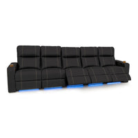 Dynasty Leather Gel Home Theater Seating