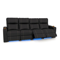 Dynasty Leather Gel Home Theater Seating