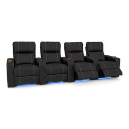 Dynasty Leather Gel Home Theater Seating