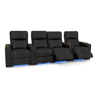 Dynasty Leather Gel Home Theater Seating