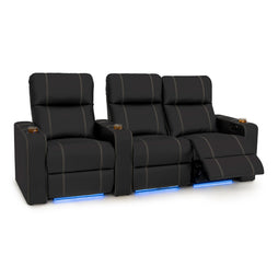Dynasty Leather Gel Home Theater Seating