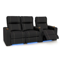 Dynasty Leather Gel Home Theater Seating