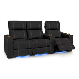 Dynasty Leather Gel Home Theater Seating