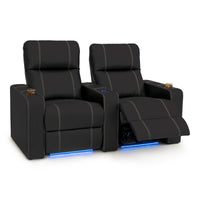 Dynasty Leather Gel Home Theater Seating
