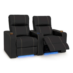 Dynasty Leather Gel Home Theater Seating