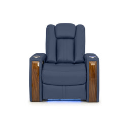 Monaco Italian Leather Home Theater Seating Single Recliner