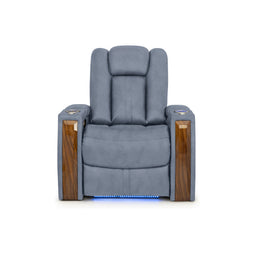 Monaco Italian Leather Home Theater Seating Single Recliner