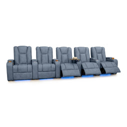 Serenity Italian Leather Home Theater Seating
