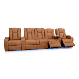 Serenity Italian Leather Home Theater Seating