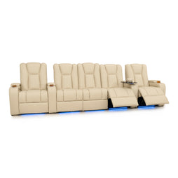 Serenity Italian Leather Home Theater Seating
