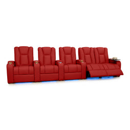 Serenity Italian Leather Home Theater Seating