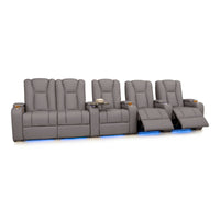 Serenity Italian Leather Home Theater Seating