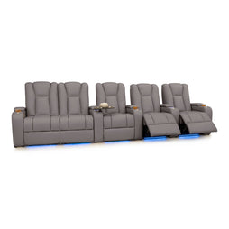 Serenity Italian Leather Home Theater Seating