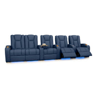 Serenity Italian Leather Home Theater Seating
