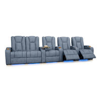 Serenity Italian Leather Home Theater Seating
