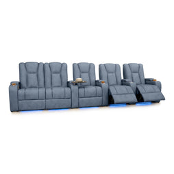 Serenity Italian Leather Home Theater Seating